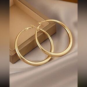 Gold Hoop Earrings